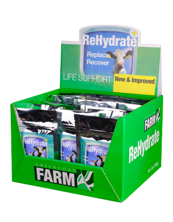 ReHydrate Cattle - ReHydrate is an aid to the stabilisation of water and electrolyte
balance, when at risk of, during periods of or recovery from digestive disturbance